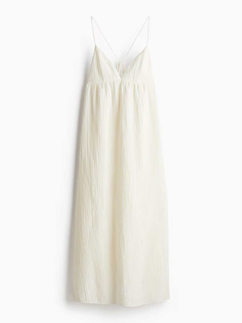 Tie-Detail Midi Dress